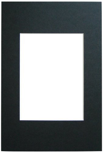 Walther Design Passepartout, passe-partoutformaat 30x40 cm, fotoformaat 20x30 cm, zwart