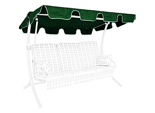 Angerer Zonnedak voor schommelbank, groen, universele maat