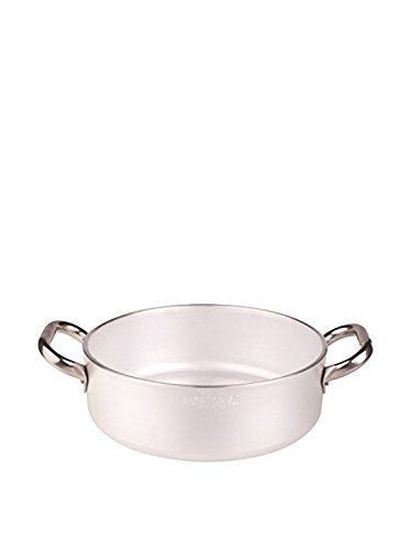 Pentole Agnelli Cilindervormig - 24 cm - Zilver/Zwart