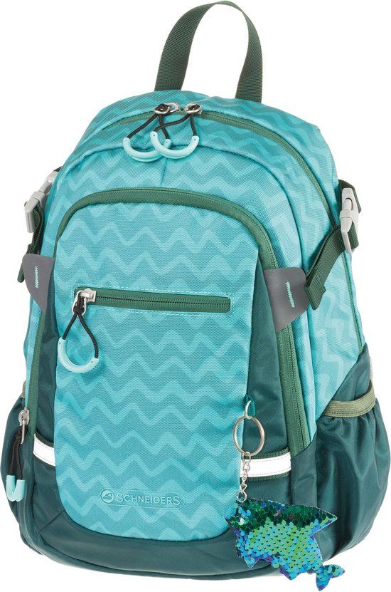 Schneiders 49465-064 Kinderrugzak Sharky - 25 x 35 x 12 cm - 11 liter - Benzine