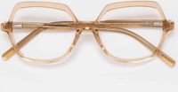 Wear Glas Andrea leesbril +3.00 Caramel - Acetaat - Hoekig montuur