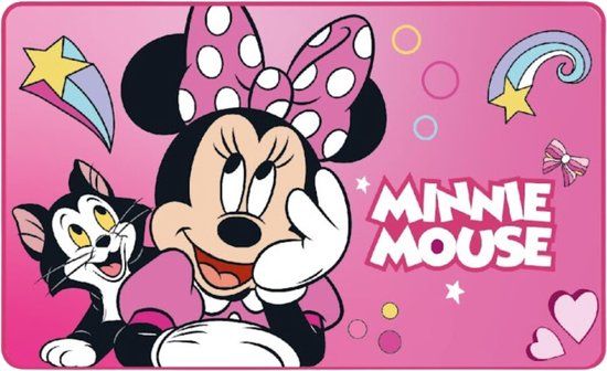 Minnie Mouse Vloerkleed / Mat Foam Roze 75x45 cm