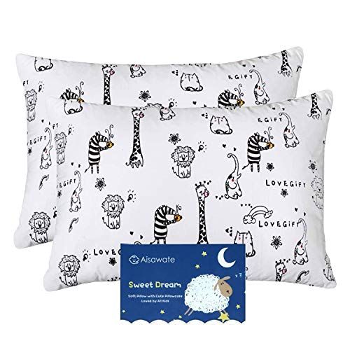 Aisawate Baby peuter kussensloop, 2 pack 40 x 60 cm - 100% katoen