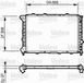 Valeo Radiateur 732248 | Compatibel met: ALFA ROMEO 156, 156 Sportwagon
