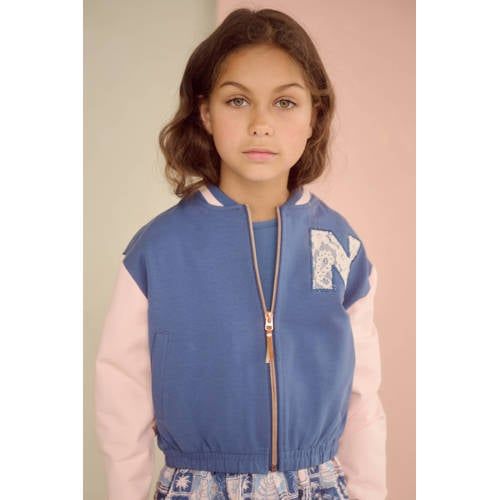 NONO sweatvest blauw