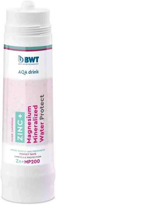 BWT AQA drink ZINC + MP200 | Filterpatroon | Wit | Kunststof