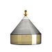 Kartell Trullo Opbergdoos, thermoplast, rookgroen, 27 x 25 cm