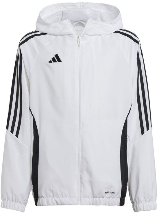 Adidas Jas Kinderen Tiro 24 Wit - Maat 164cm