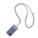 Legami - Always Together telefoonkoord, Laynard smartphone, verstelbaar koord met metalen haak, veilige sluiting, zelfklevend, roségoud, 70 cm