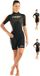 MED Cressi MED X LADY SHORTY WETSUIT BLACK/ORANGE 2.5mm S/2