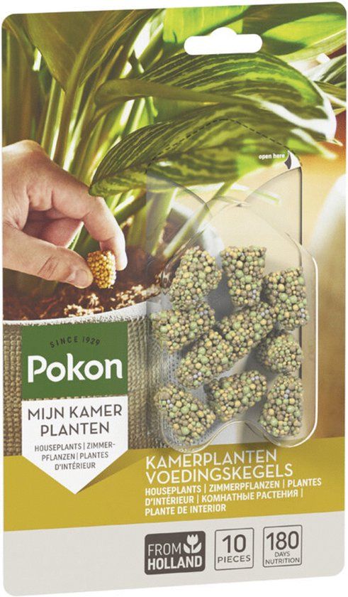 Pokon Kamerplanten Voedingskegels - 10 stuks