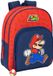 Super Mario Schoolrugzak Trick Rood Donkerblauw