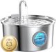 Goodivery ® Trinkbrunnen für Katzen - Silber 3,2 L