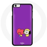 Maniacase Etui voor iPhone 4 BTS Bangtan Sonyeondan BT21 Tata V Chimmy Jimin