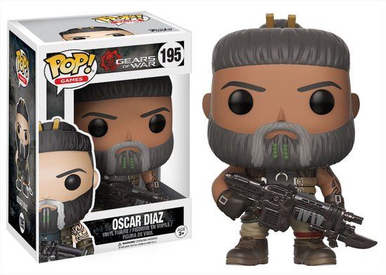 Funko POP! Games Gears of War - Oscar Diaz - Action Figure