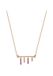 Gaya Necklace Rose Gold Pink