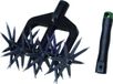 Garden Star Tuinfrees 2-in-1 | Garden Star-frees voor zaadvoorbereiding en losmaken van de grond | Handmatige cultivator / rollencultivator voor tuin, gazon, onkruid, rolschoffel, staalgrondkruim | Zonder handvat