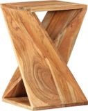 vidaXL Bijzettafel - 35x35x55 cm - Massief Acaciahout - Bruin