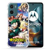 Cokitec Motorola G05 / E15 Manga My Hero Academia Poster Versterkte hoes
