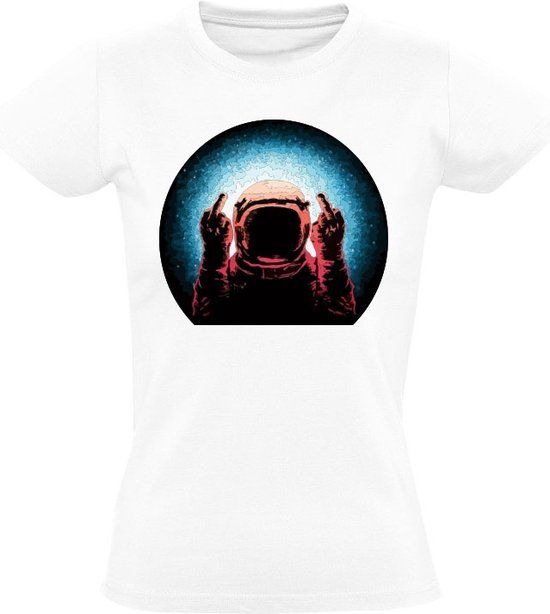 Sol's Astronaut Dames T-shirt XL - Wit