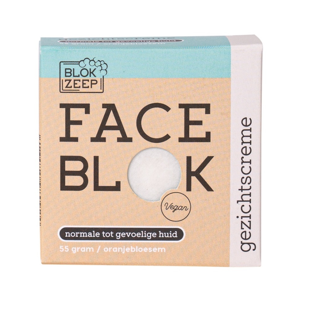 blokzeep Blokzeep Face Blok Gezichtscreme Bar - Normaal tot gevoelige huid