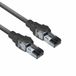 ACT Zwarte 5 meter S/FTP CAT6A patchkabel