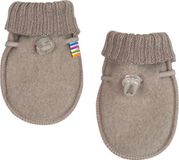 Joha Kinder- en babyhandschoenen van 100% wol, Sesame Melange, Bruin