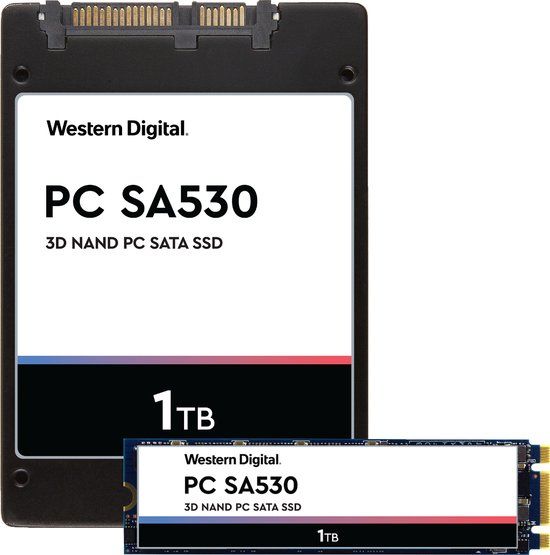 Western Digital PC SA530 1 TB 2.5" SATA III
