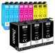 Epson Cartouches d'encre compatibles avec T1306 - 780 pages noir, cyan, magenta, jaune