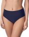 Merry Style Dames Zwembroek - Zwemshorts - Bikinibroekje - Elastische tailleband - Polyamide & Elastaan - Marineblauw (6007) - 42