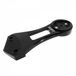 Wolf-Factory Bike S.L. Support de compteur kilométrique en aluminium pour guidon XON Garmin Pinarello - Noir