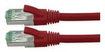 ROLINE Recycled Material 21.45.3218 netwerkkabel Rood 15 m Cat6a S/FTP (S-STP) Rond