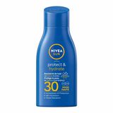 NIVEA Sun Protect en Hydrate Hydraterende Zonnebrand SPF 30 - 2 x 30 ml - Voordeelverpakking