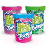 CRAZE MAGIC SLIME Topping Magic - 3er Set Schleim Kinder in 3x 70 ml Dose mit Glitter & verschiedenen Toppings - Slime Set sicher & rückstandsfrei