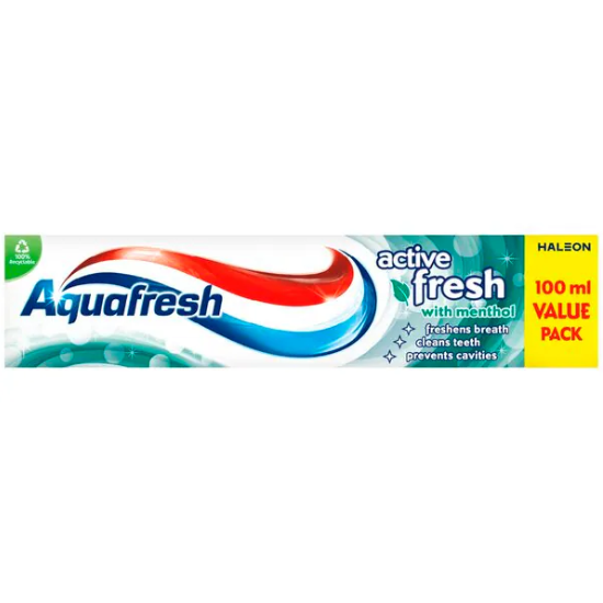 Aquafresh Aquafresh Active Fresh Menthol Tandpasta - 100 ml