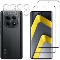 Phonillico® Verre Trempé pour Xiaomi Poco M8 5G et Protection Caméra [Pack 2]