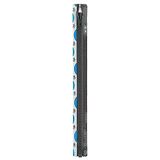Opti Rits P60 D profielrits 6 mm deelbaar grijs Kunststof 60 cm