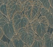 Living Walls BLADEREN BEHANG | Botanisch - Bruin Groen Goud - Daniel Hechter 7