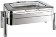 APS Chafing Dish GN 1/1 Premium - RVS buffetwarmer met waterbak - 66 x 48 x 33 cm