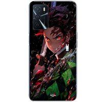 Maniacase Oppo A16 Demon Slayer Tanjiro Kamado boos manga anime