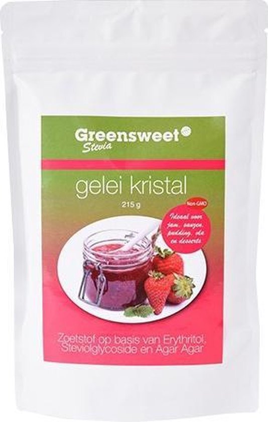 Greensweet Stevia jam gelei suiker 215 G