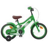 vidaXL Kinderfiets 16 Inch Groen