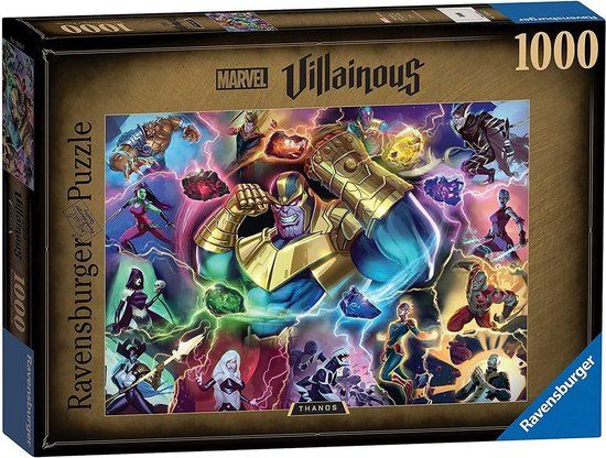 Ravensburger Puzzel Disney Marvel Villainous: Thanos - 1000 stukjes