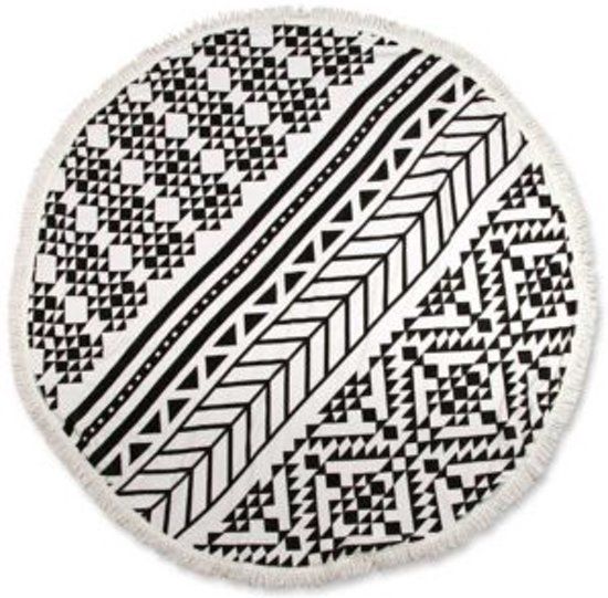 Unique Living Roundie Ibiza Strandlaken - 150 cm - Dessin 1