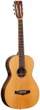 Tanglewood Java Exotic J8E Parlour Massief Bovenblad Elektro-Akoestische Gitaar Natural Hoogglans