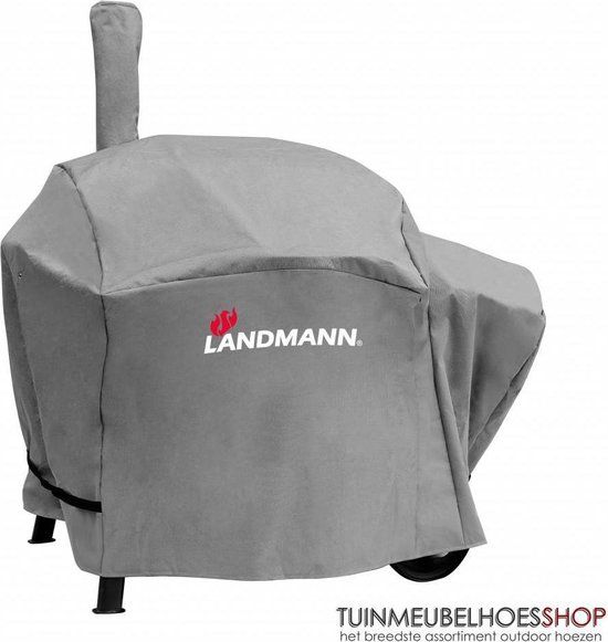 Landmann Premium Wetterschutzhaube - Tuinsethoes - Grijs - 130 x 78 x 118 cm