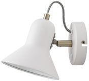 WatioWave Wandlamp, wit, BOSTON E27 F-BR