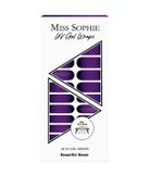Miss Sophie UV Gel Wraps Beautiful Beast Autocollant pour ongles UV