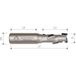 MOBILTECNICA Mtec012.2 - Fraises Hélicoïdales En Diamant Polycristallin Z1+1 Corps En Acier Pcd H2,5mm