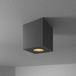 HOFTRONIC Gibbon - LED Opbouwspot - Vierkant - GU10 - 2700K - Zwart